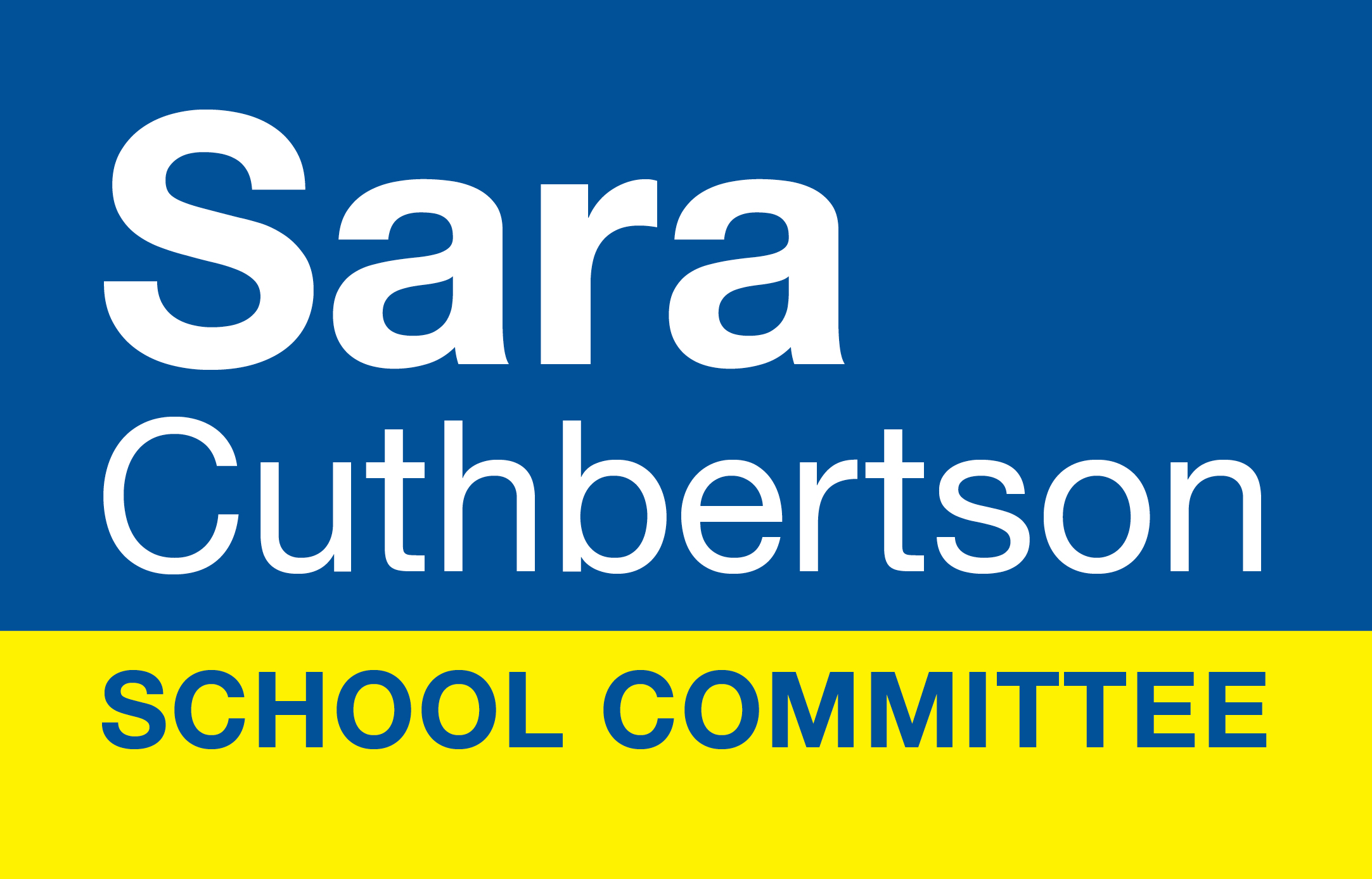 Sara Cuthbertson for Lexington School Committee